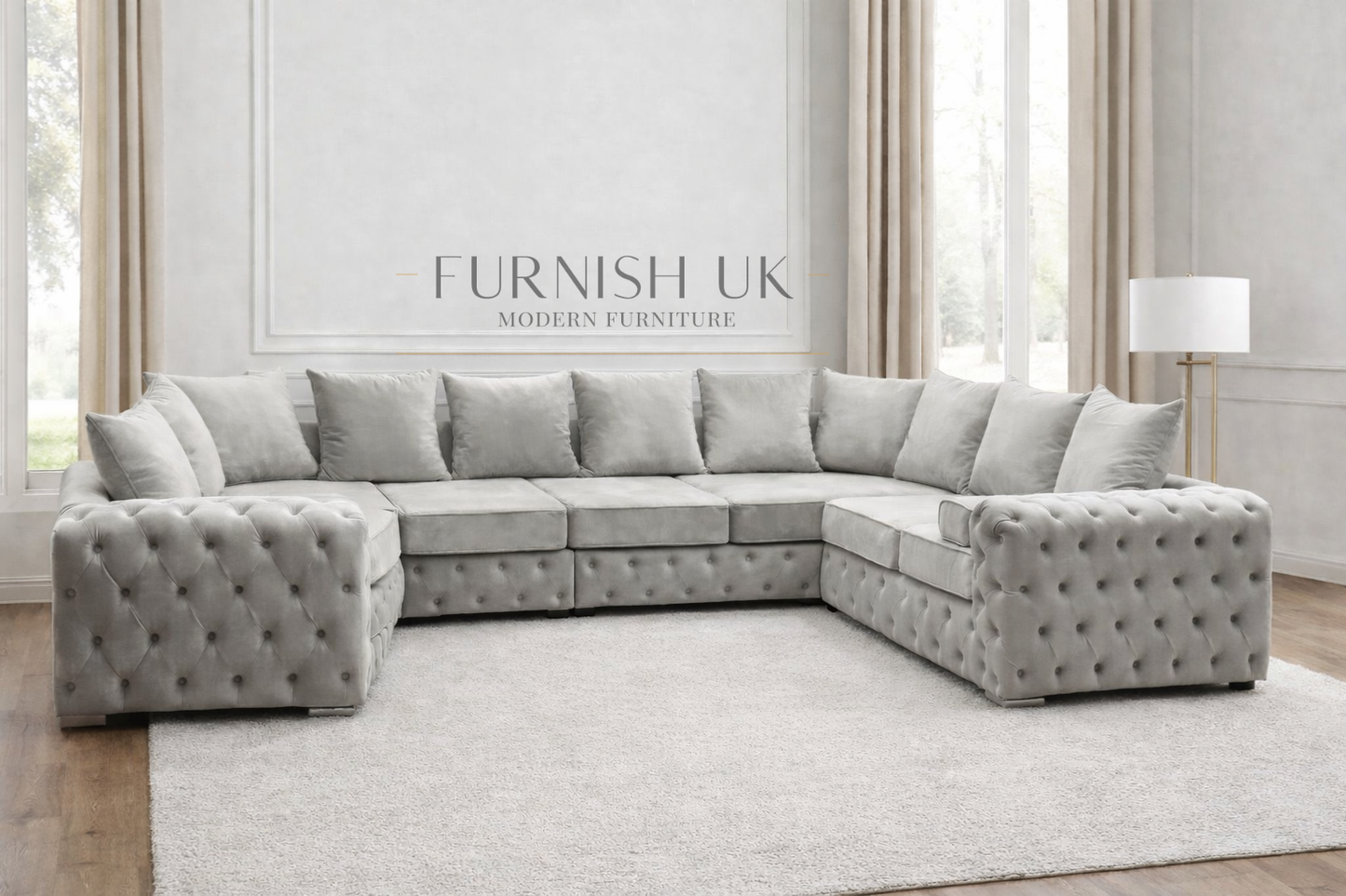Ashton Sofa ( U Shape 6 Seater )