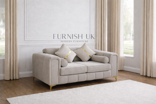 Luxe Gold Velvet ( 2+3 Seater Sofa)
