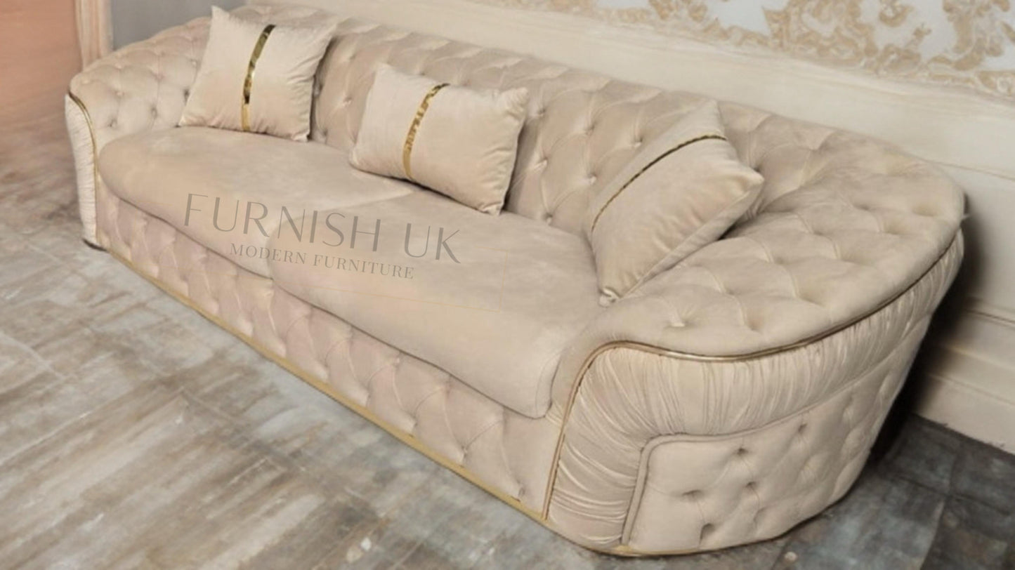 Turkish Ambassador Sofa ( 4 Seater Sofa )