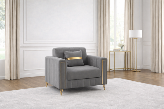 GoldEdge Royale (1 Seater Sofa )