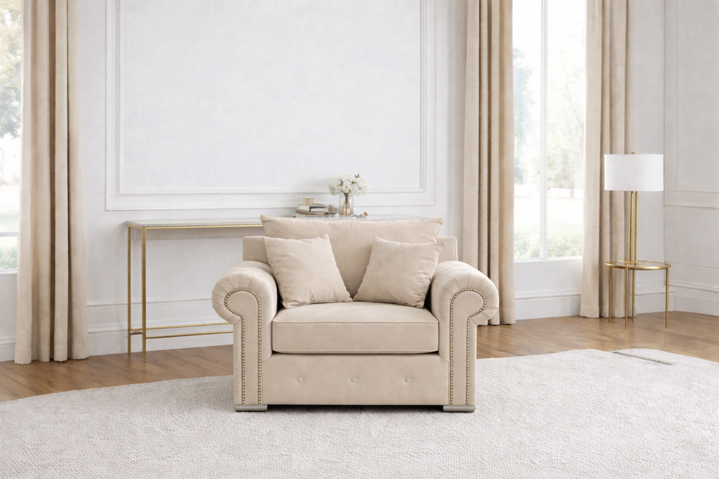 Olympia Sofa ( 1 Seater Sofa)