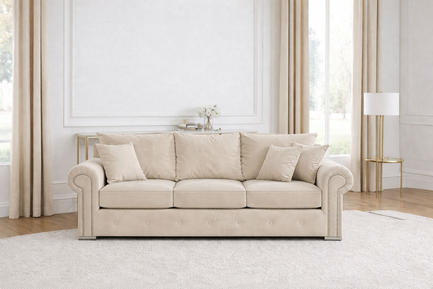 Olympia Sofa ( 4 Seater Sofa)