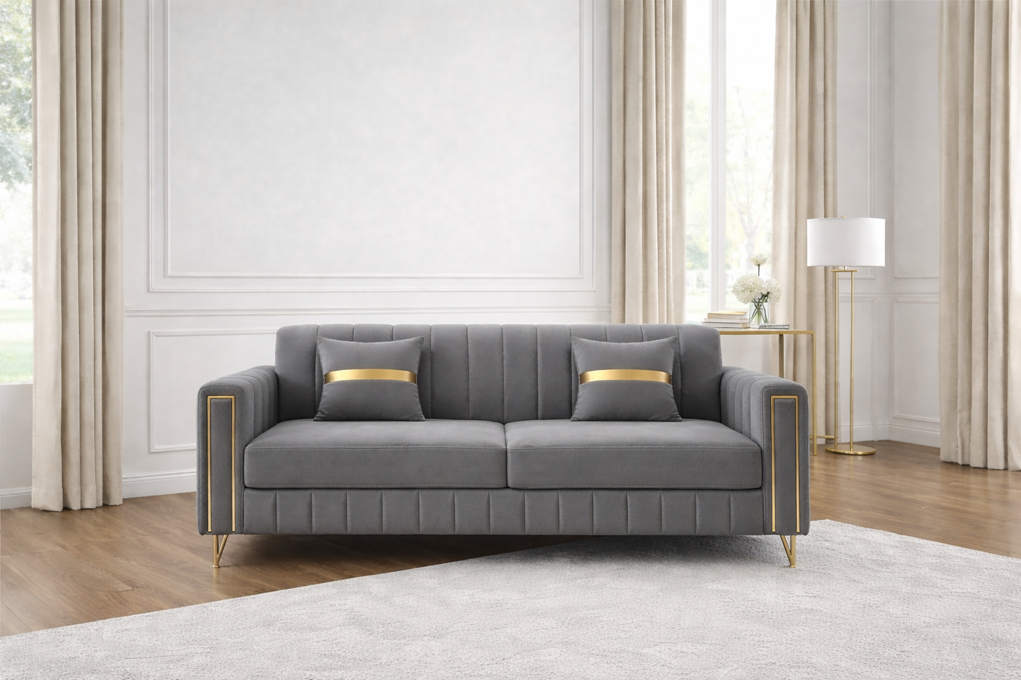 GoldEdge Royale (3 Seater Sofa )