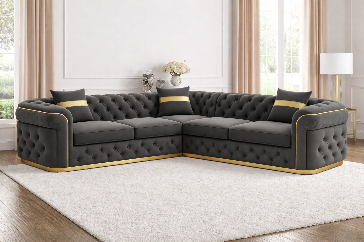 Turkish Ambassador ( Corner Sofa)