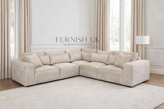 Furnish Luxury ( Corner Sofa )