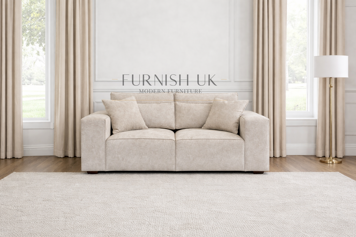 Furnish Luxury Sofa ( 2 Seater)