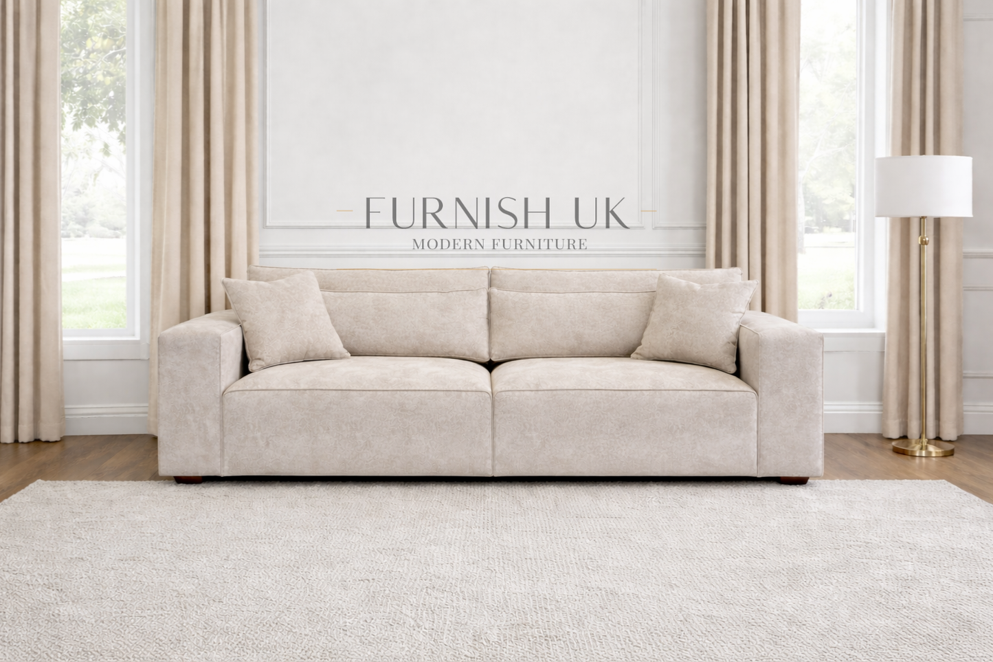 Furnish Luxury Sofa (3 Seater)