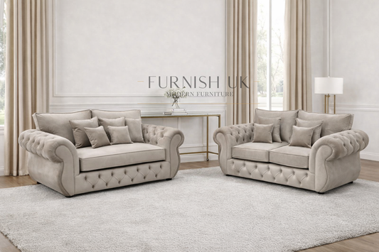 Rio Chesterfield (3+2 Seater Sofa )