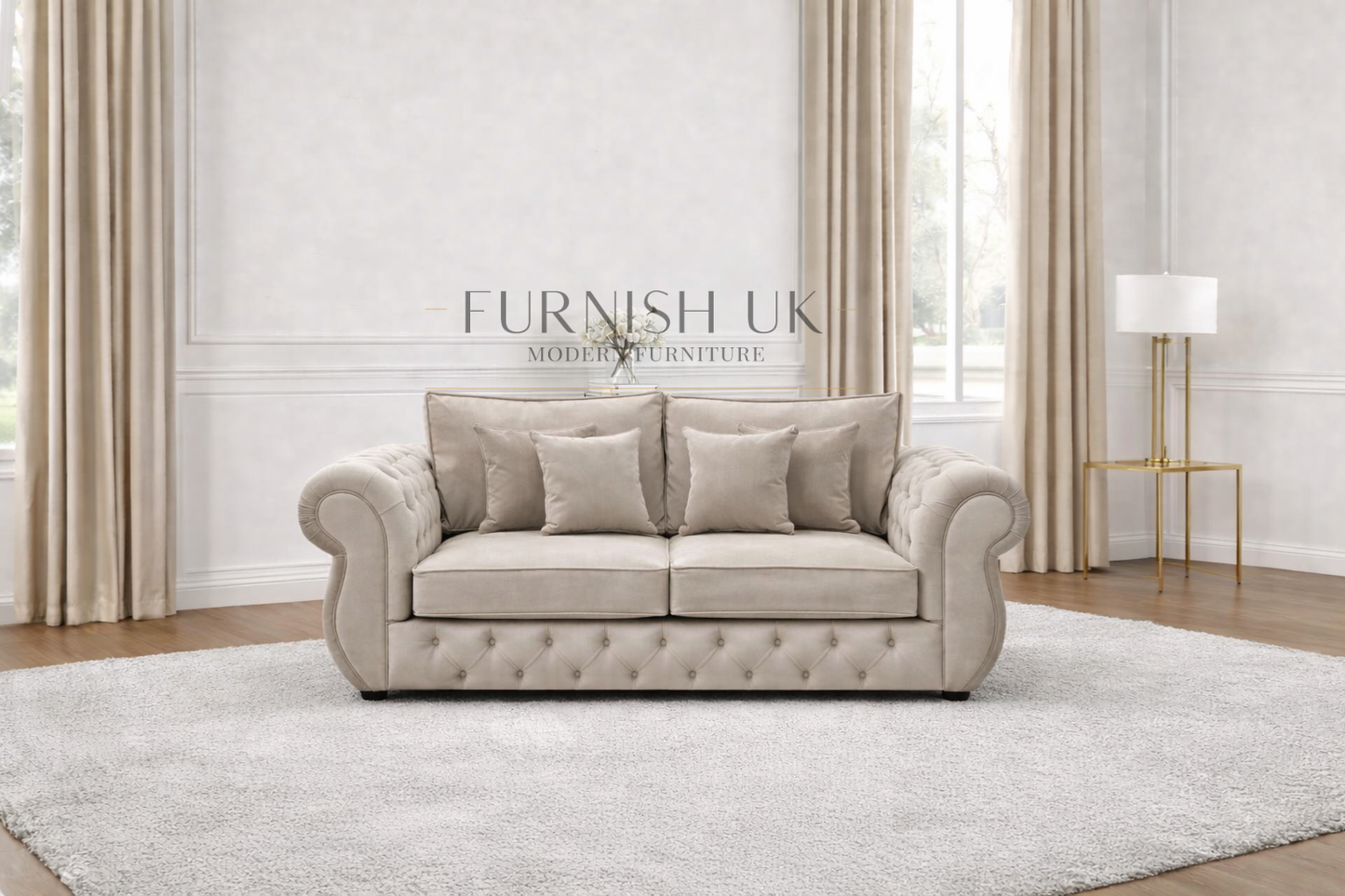 Rio Chesterfield (3+2 Seater Sofa )
