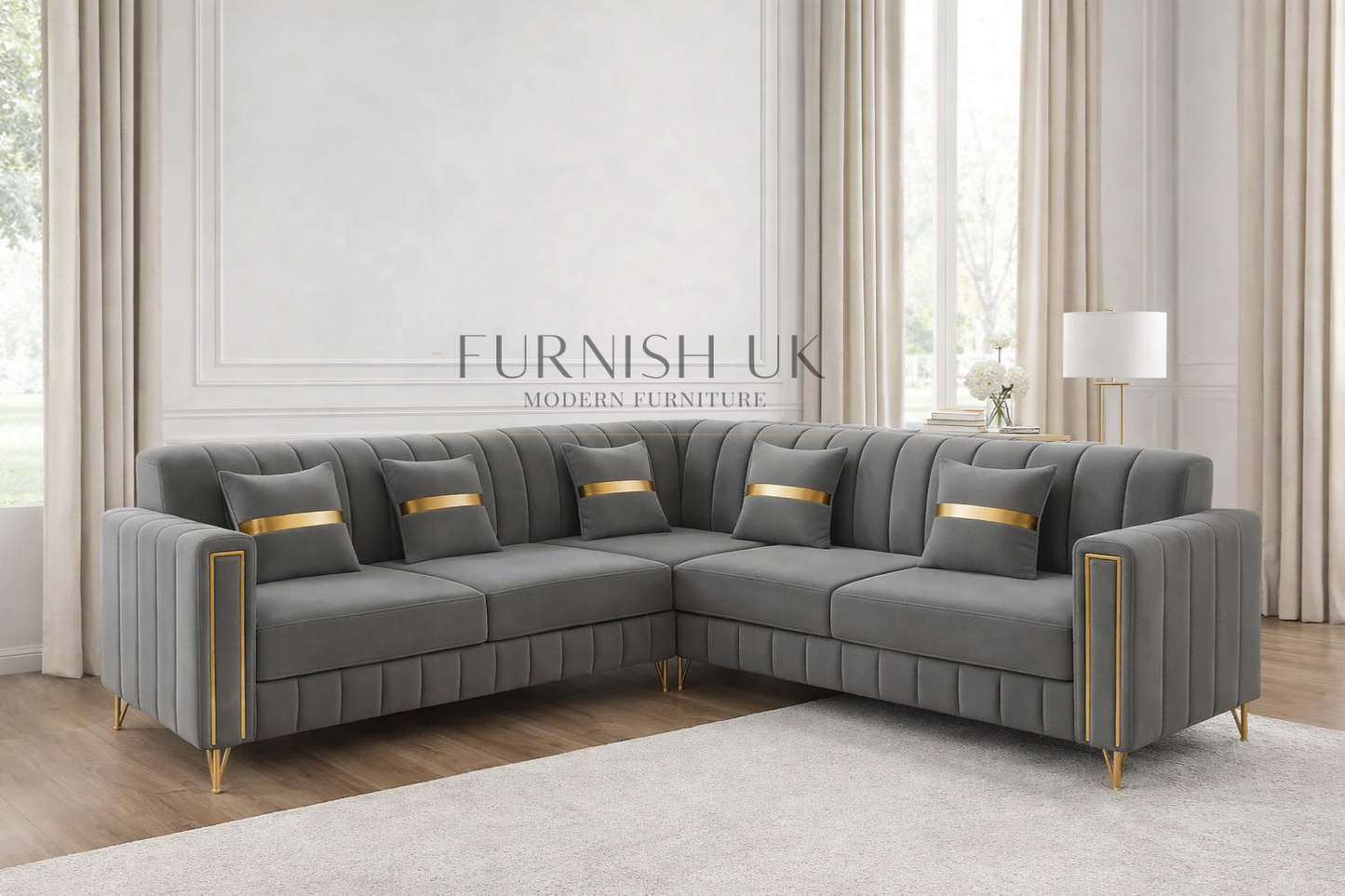 GoldEdge Royale (Corner Sofa )