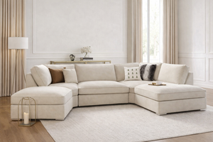 Bishop U Shape Sofa Full Back Cushion