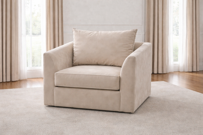 Bishop U Shape Matching Arm Chair