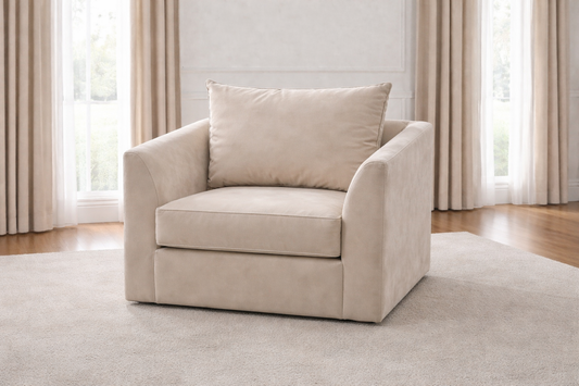 Bishop U Shape Matching Arm Chair