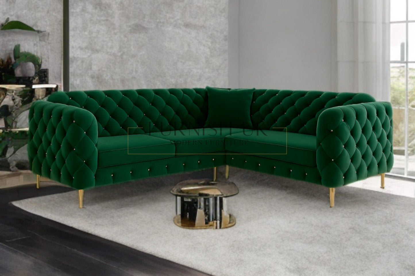 Italian Chesterfield 1C2 (Corner Sofa )