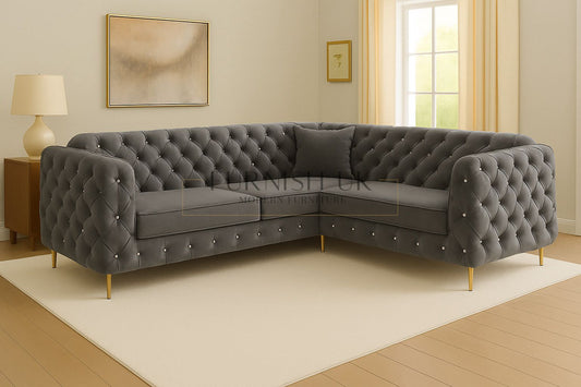 Italian Chesterfield 1C2 (Corner Sofa )