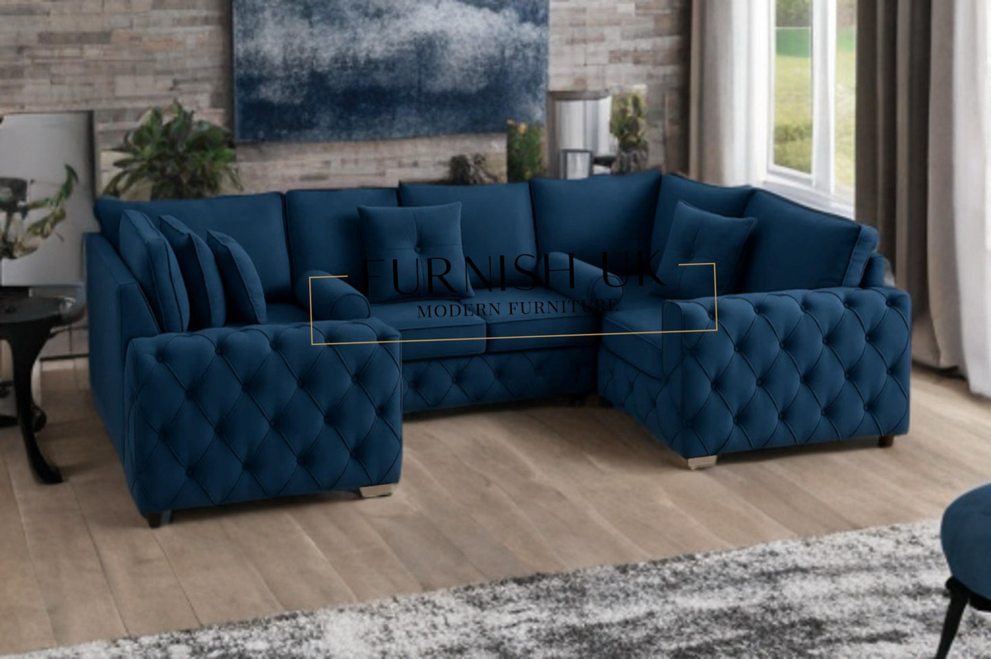 Ashton Sofa ( U Shape 6 Seater )